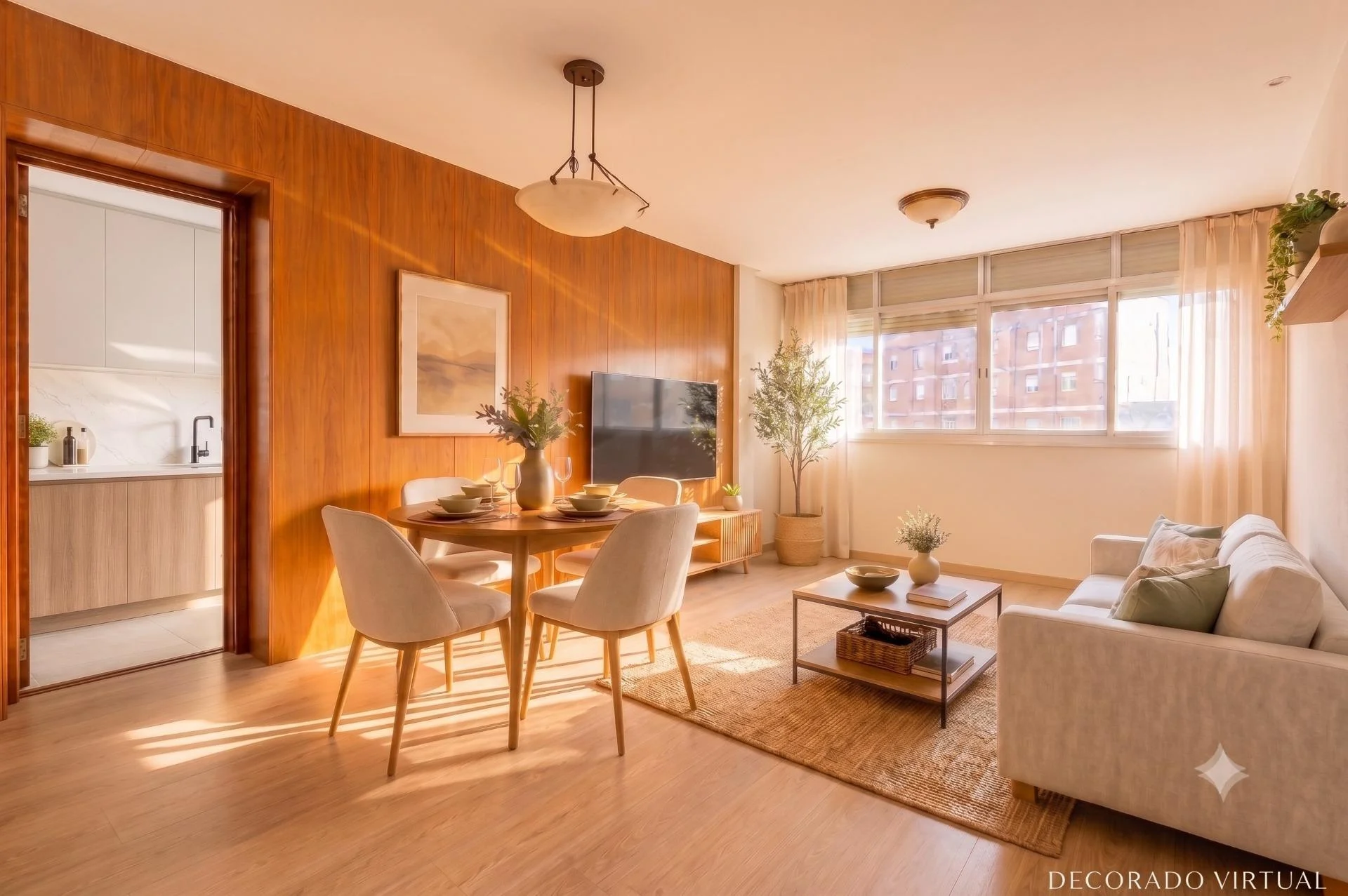 Bright fifth-floor flat, 3 bedrooms
