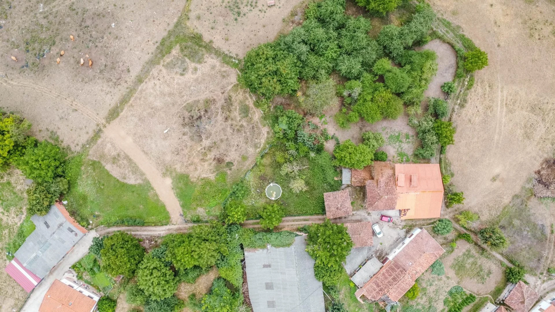 Terreno rural segregable con casa en ruinas
