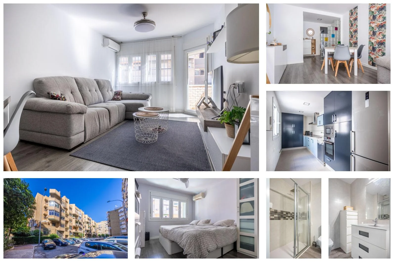 Refurbished three-bedroom flat in Seville