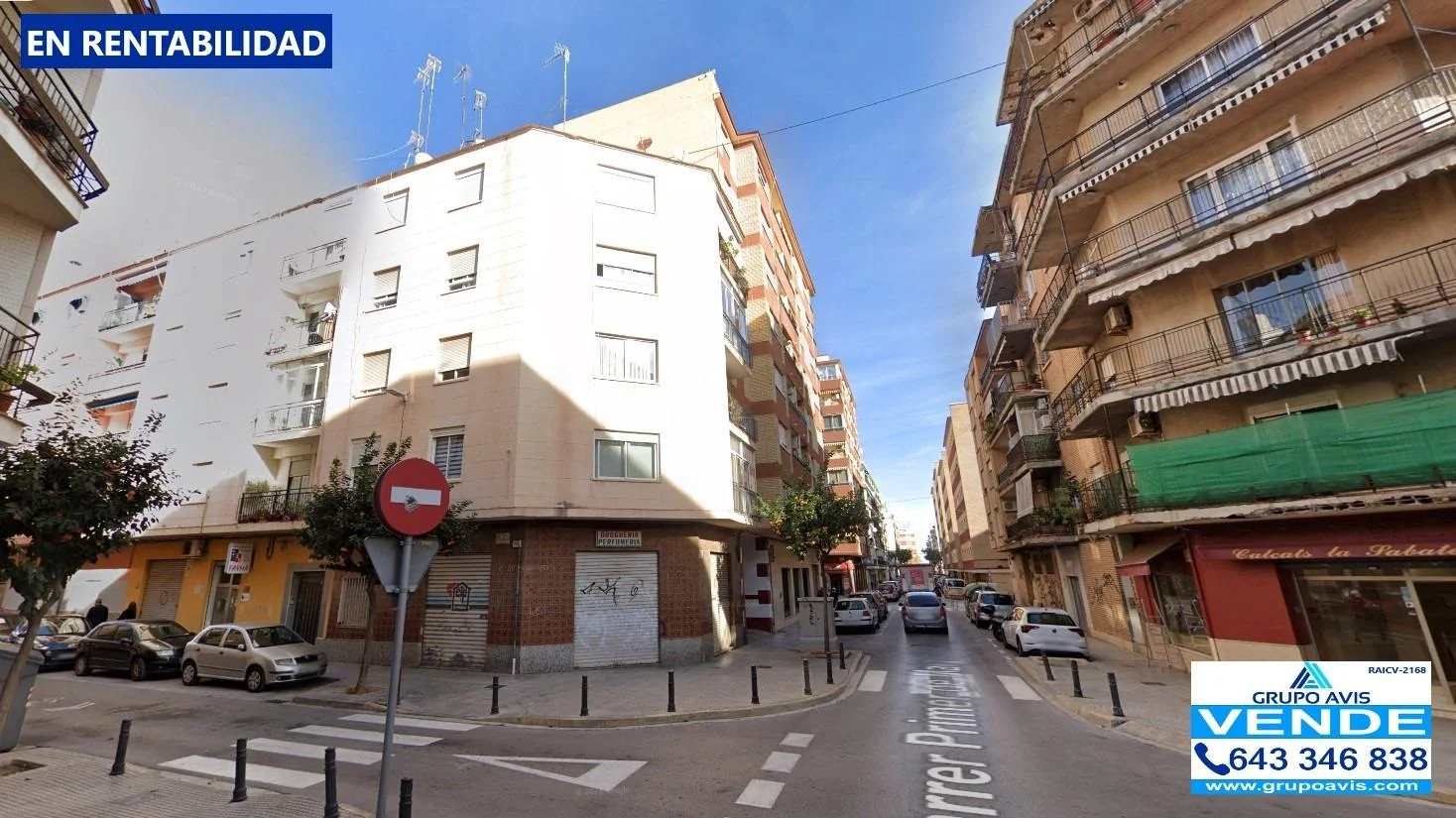 Three-bedroom flat near Gandia Hospital