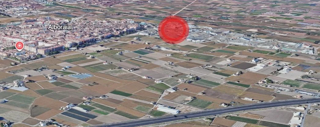Industrial land in Alboraya, 3,200 m²