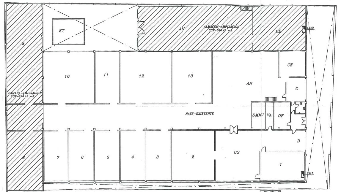 Industrial unit in Torrent, 2,083 m²