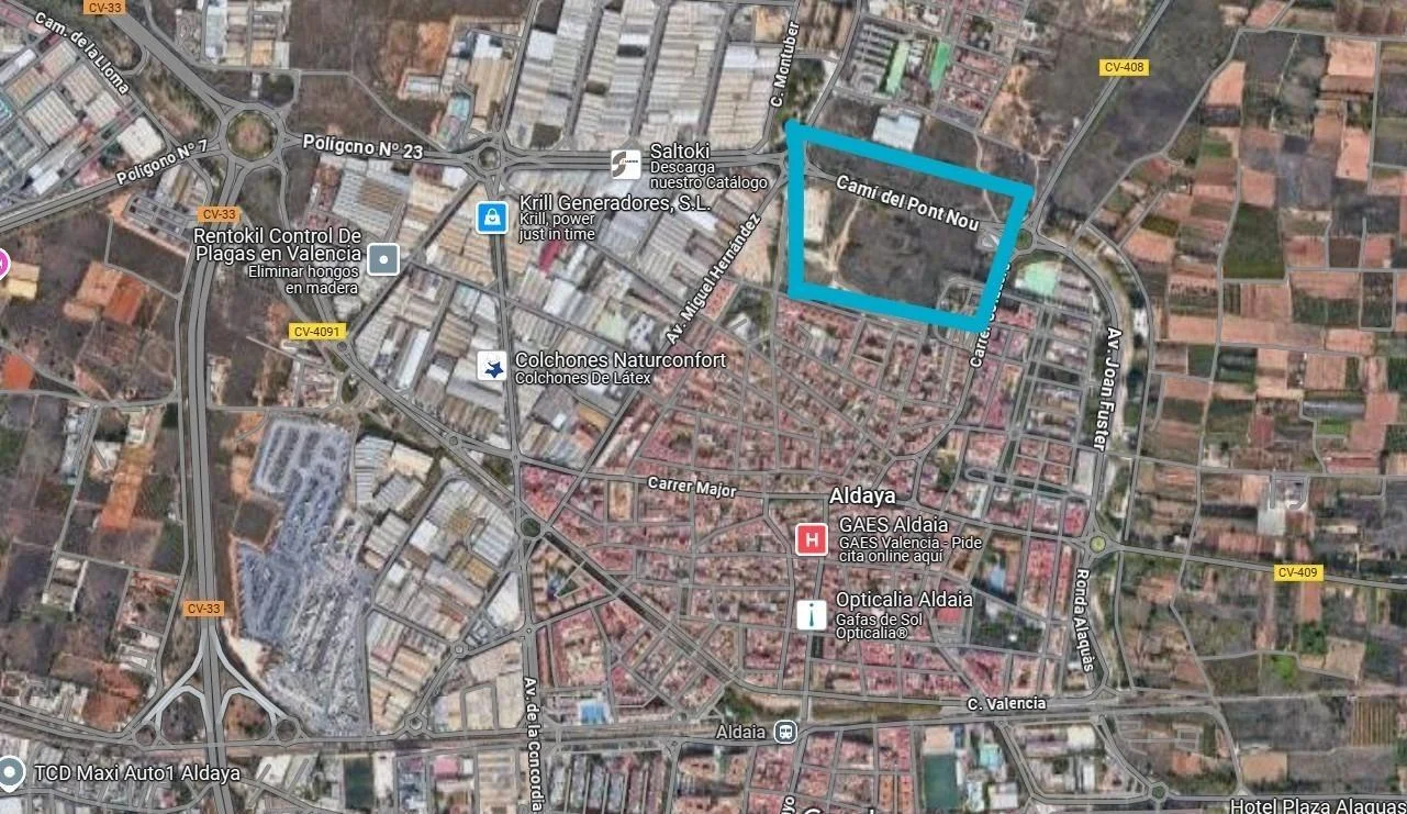 Rustic land with existing building