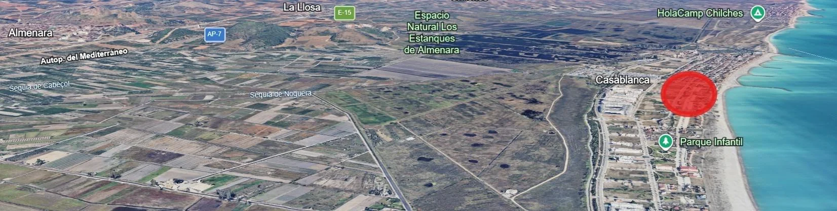 Parcela urbana en Playa, 1.000 m²