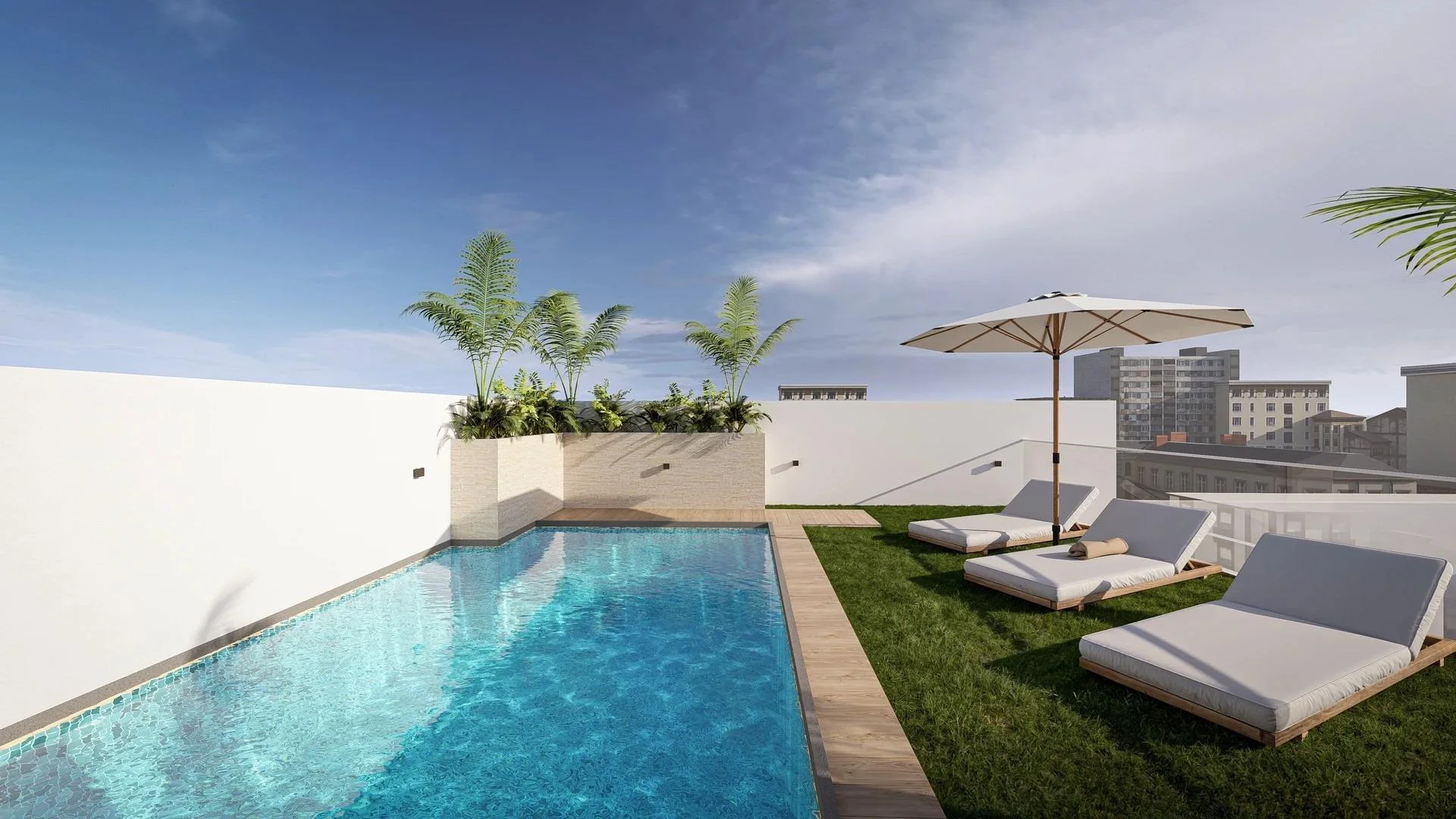 Apartamento de obra nueva en Torrevieja, 45 m²