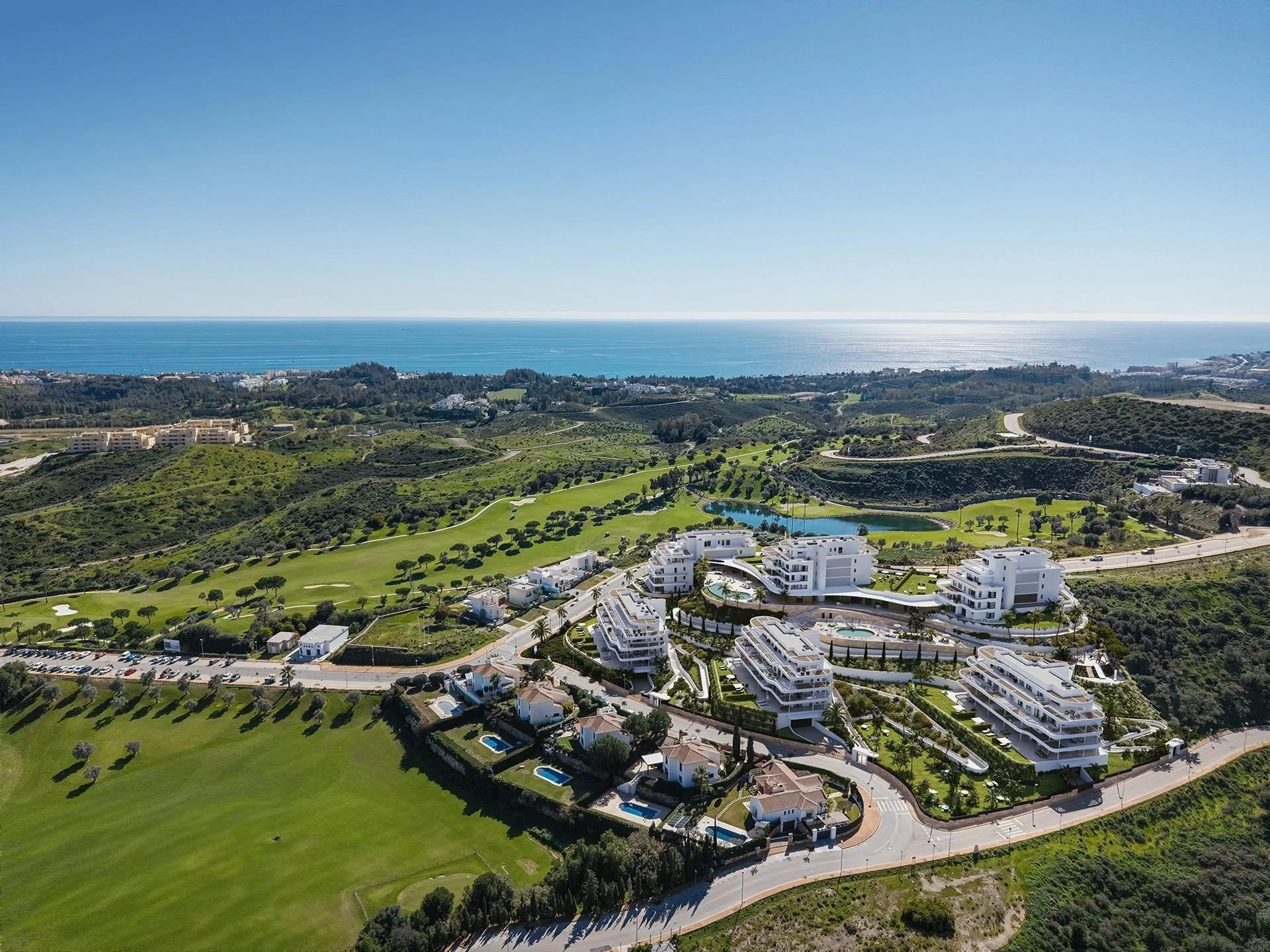 New-build Mijas apartment, 2 bedrooms