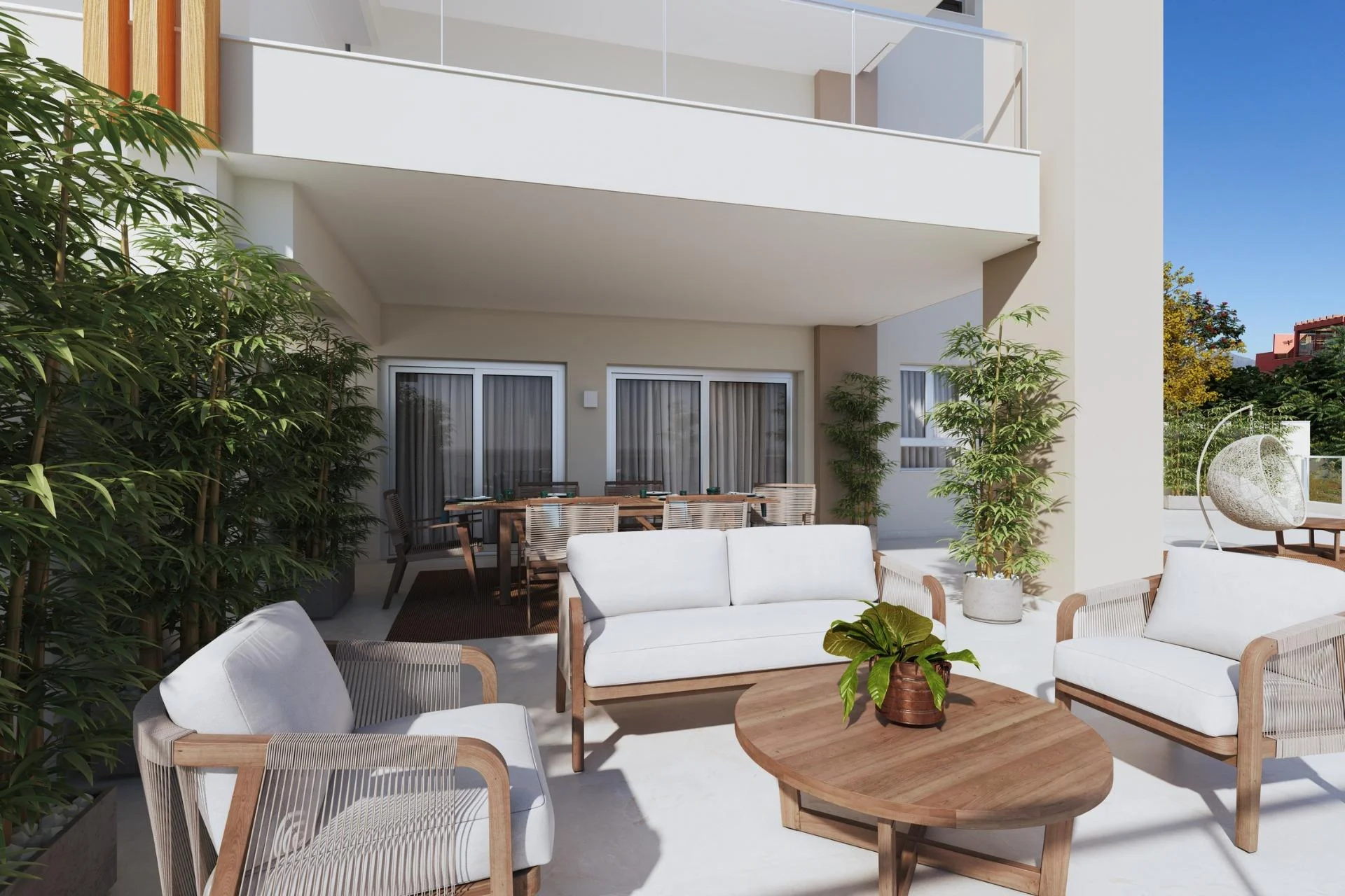 New sea-view apartment, 2 bedrooms