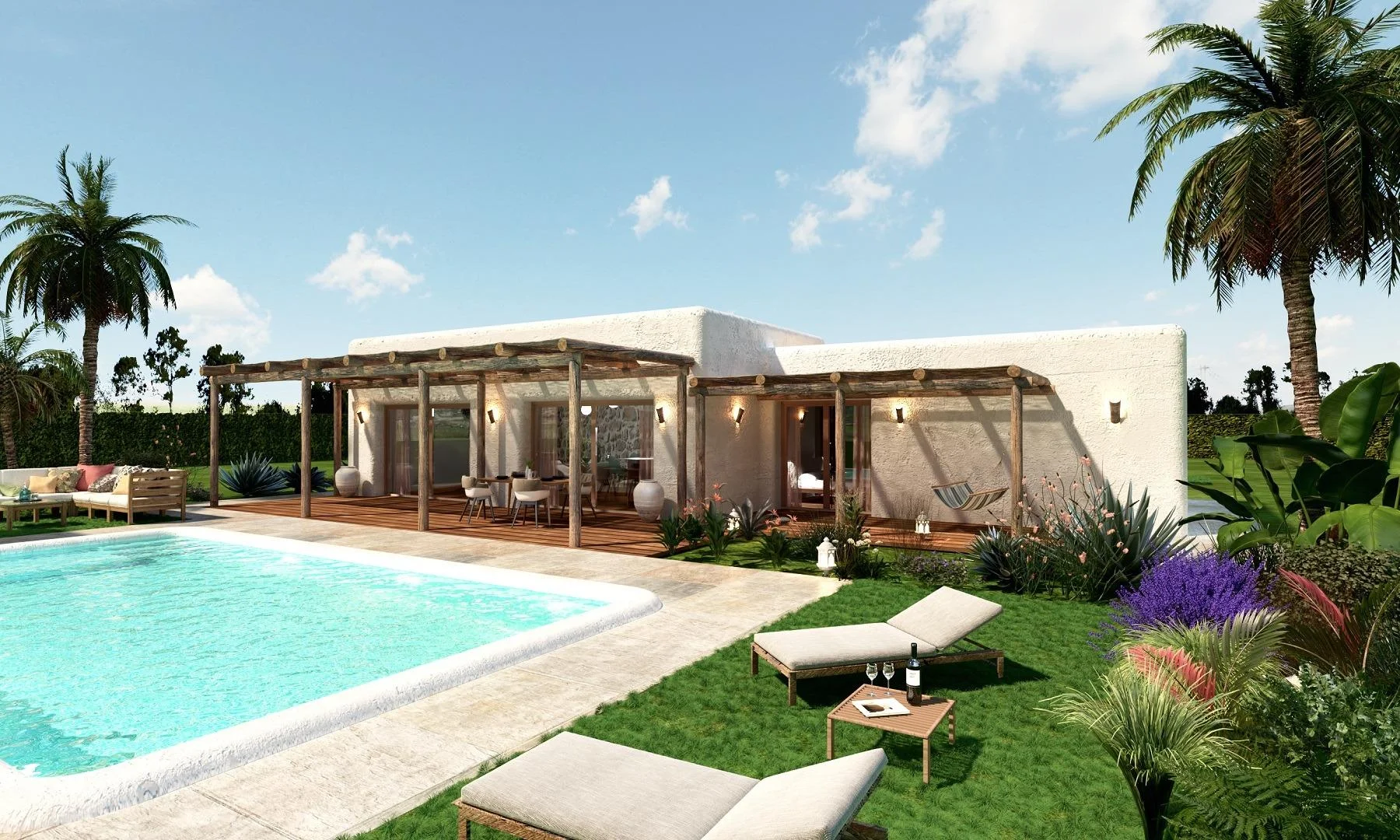Customisable new-build villas in rural Pinoso