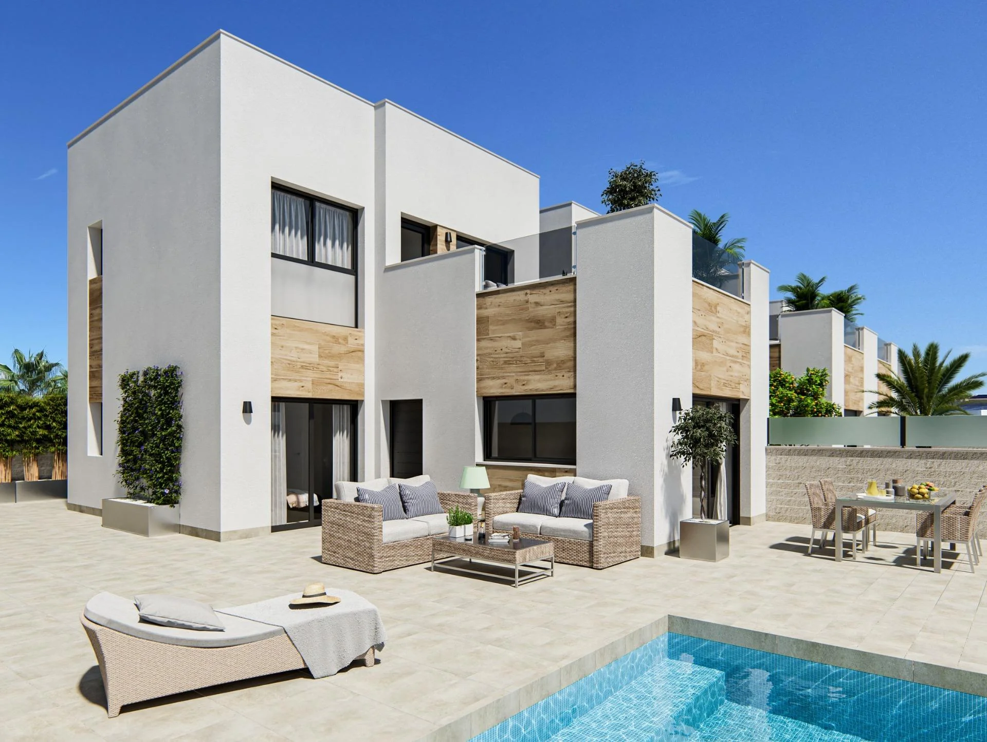 Promoción de 17 villas nuevas en La Marina