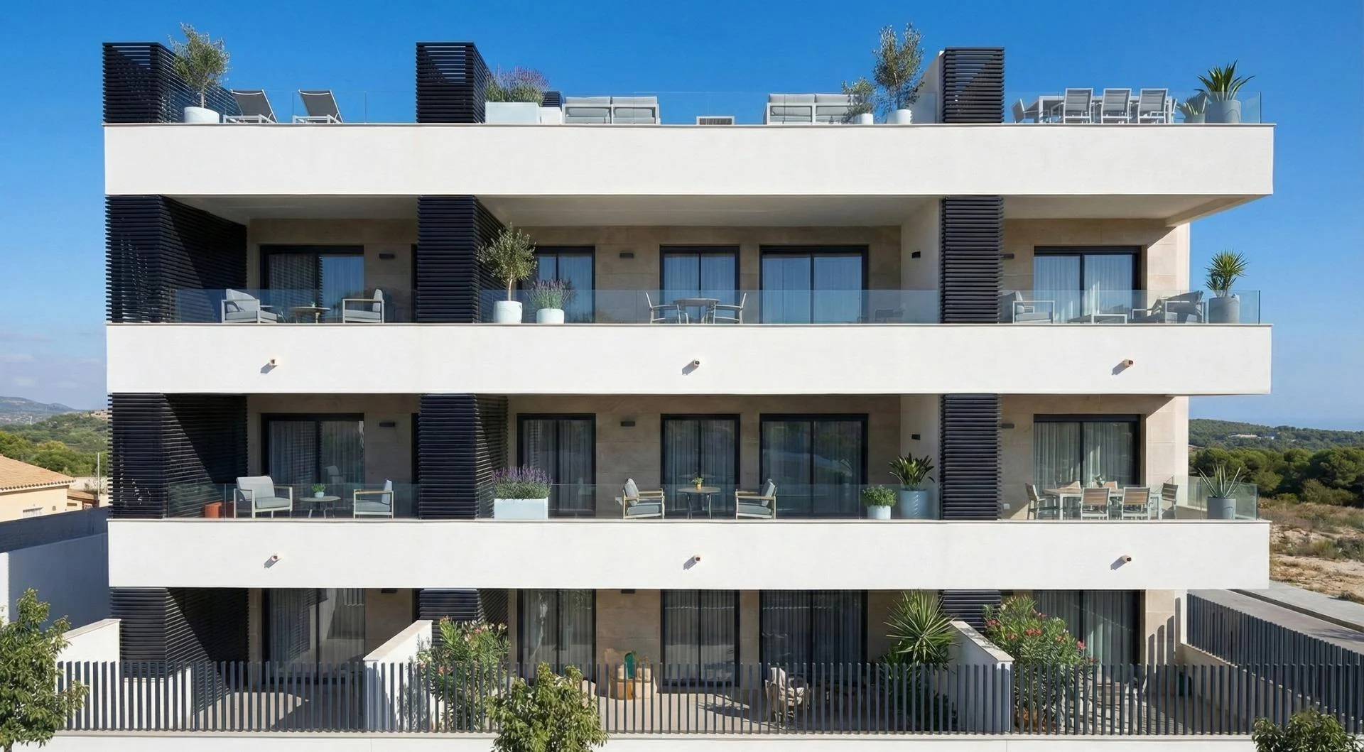 New-build Benijófar apartment, 3 bedrooms