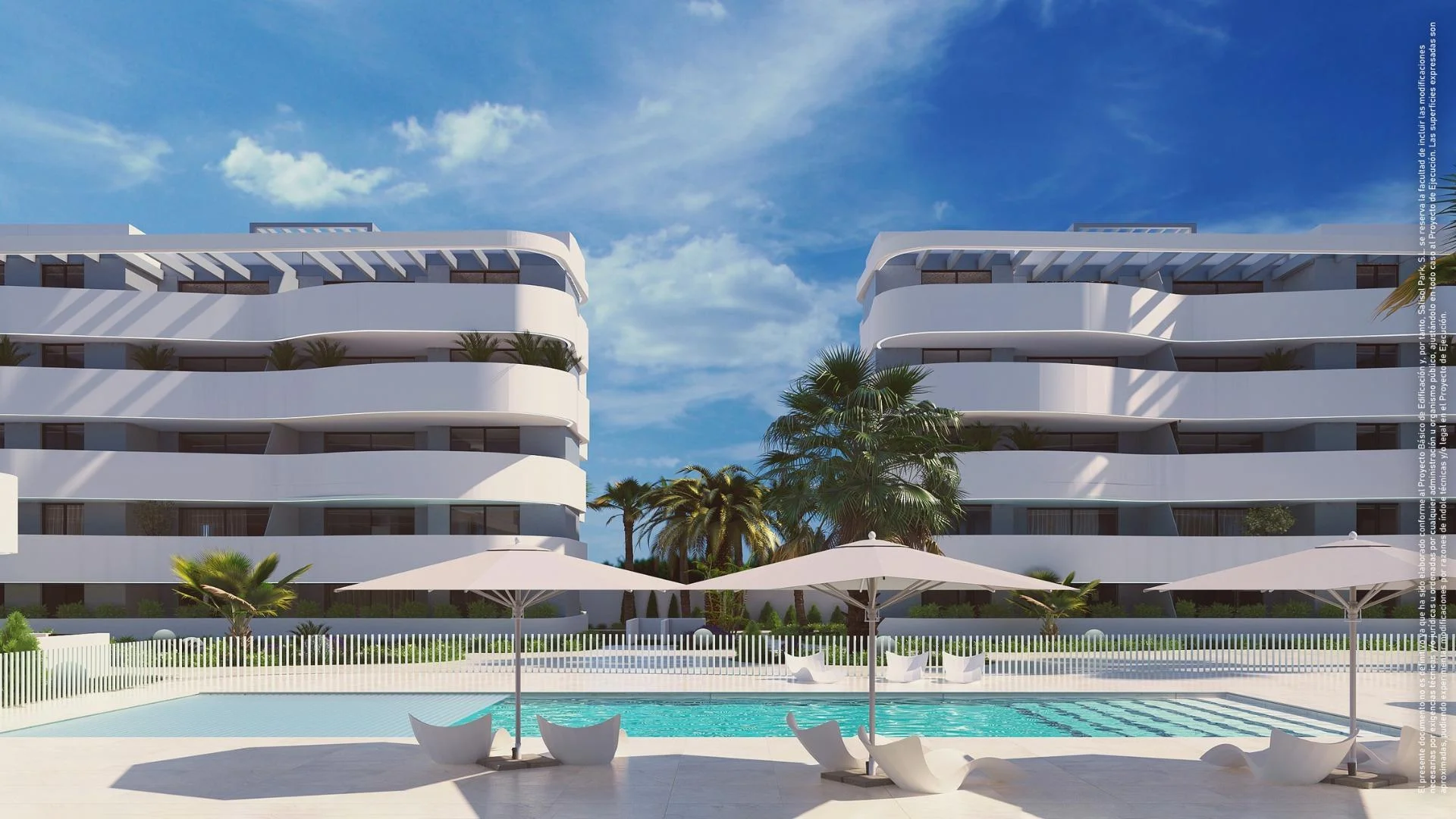 Apartamento de obra nueva en El Raso, 2 dormitorios