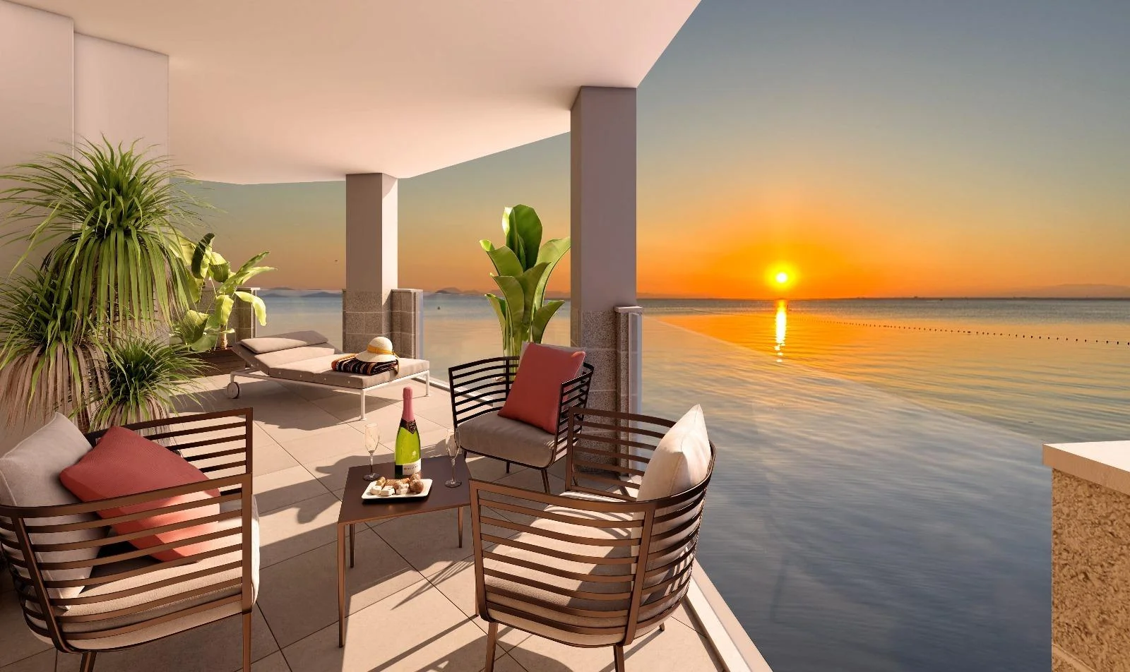Apartamento nuevo en La Manga, 3 dormitorios