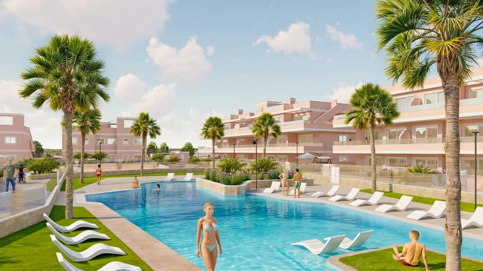 New apartment near coast, 3 bedrooms