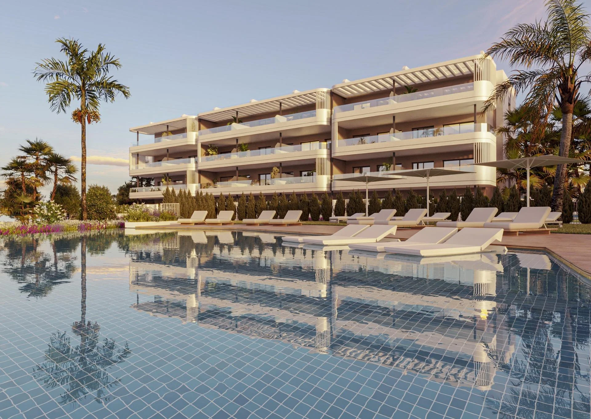 New-build apartment with 24m² terrace