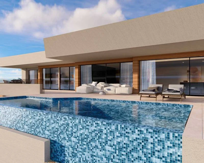 Villa de obra nueva en Benissa con bienestar