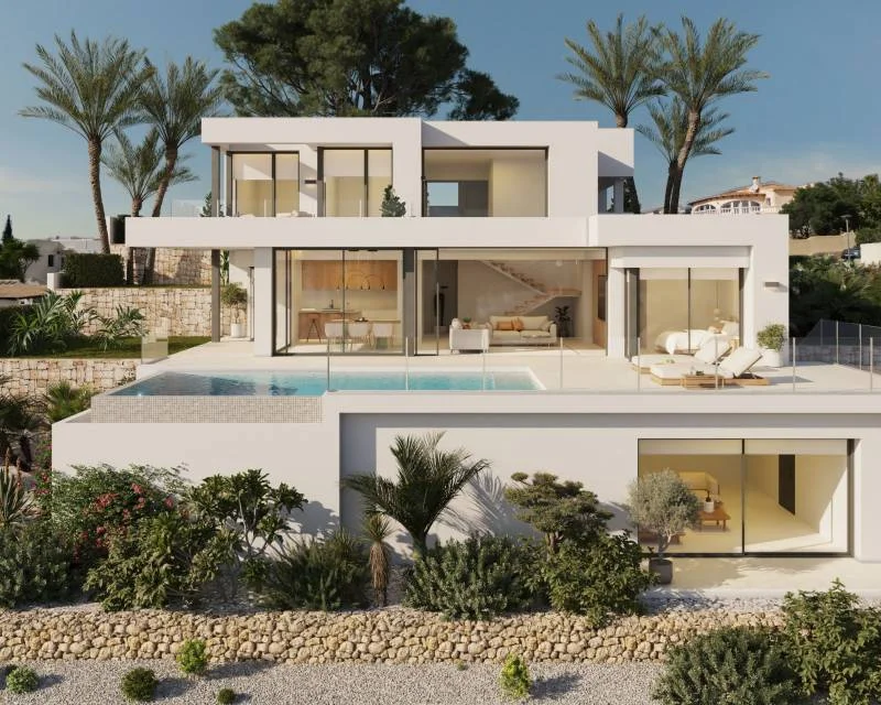 Sea-view villa in Cumbre del Sol