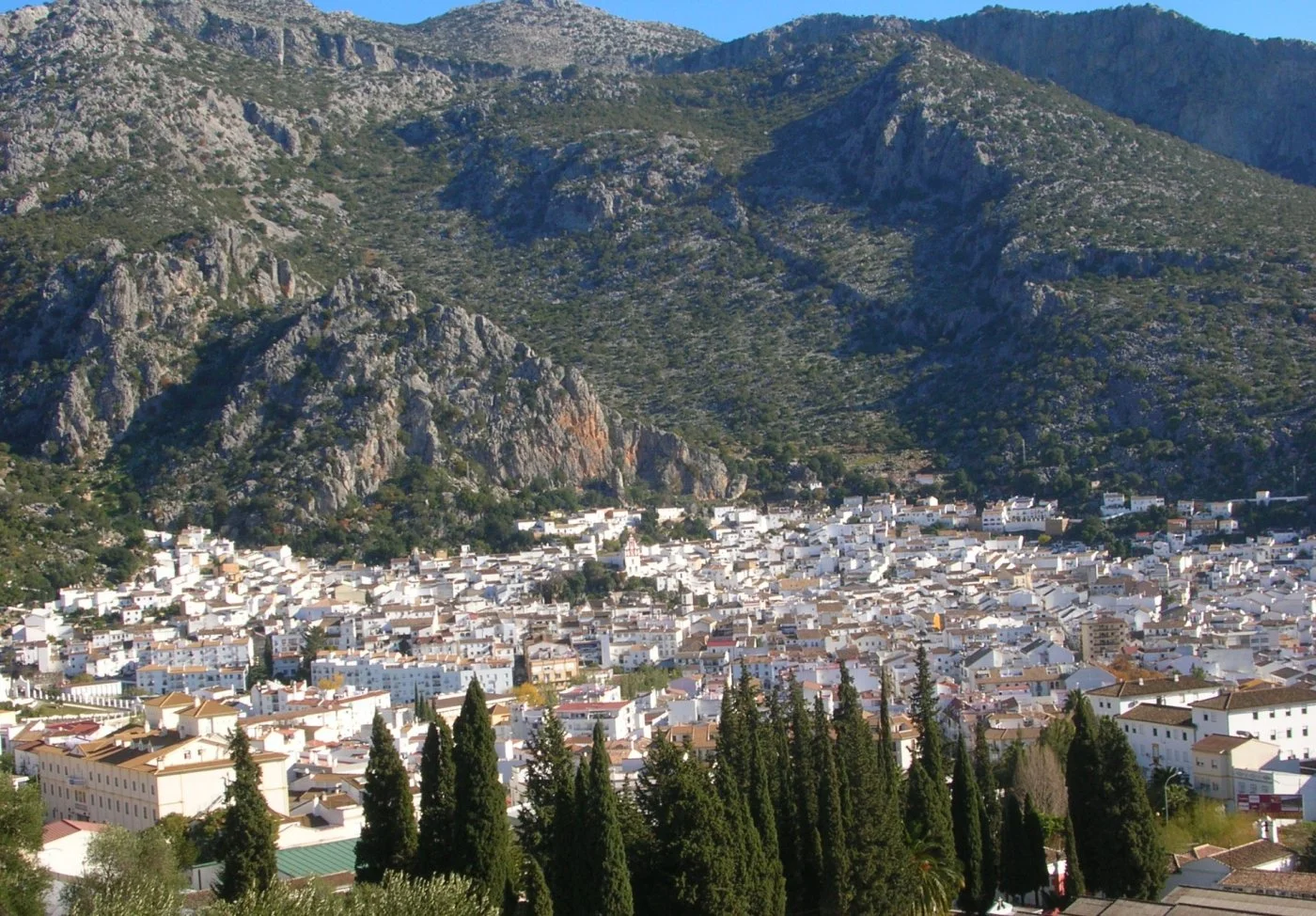 Ubrique building plot with mountain views