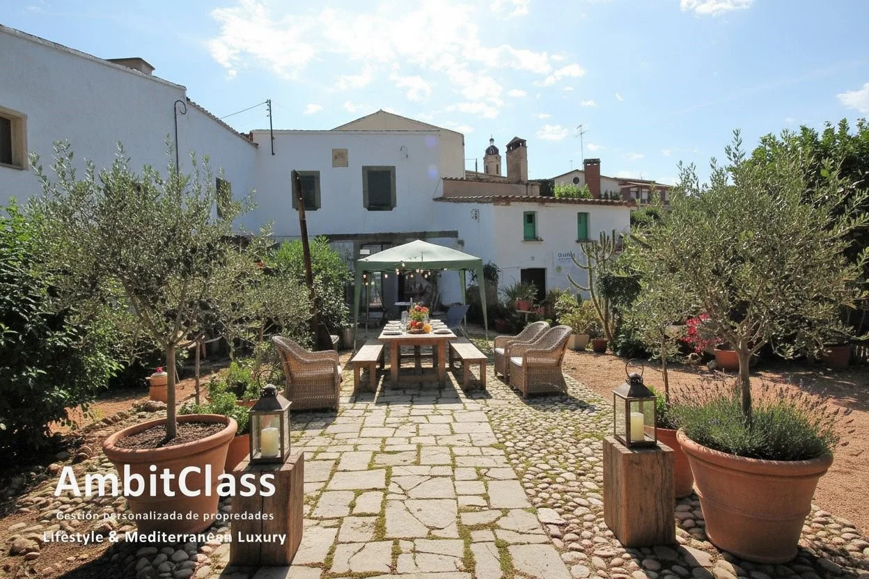 Dúplex histórico en Cabrils, 227 m² y jardín