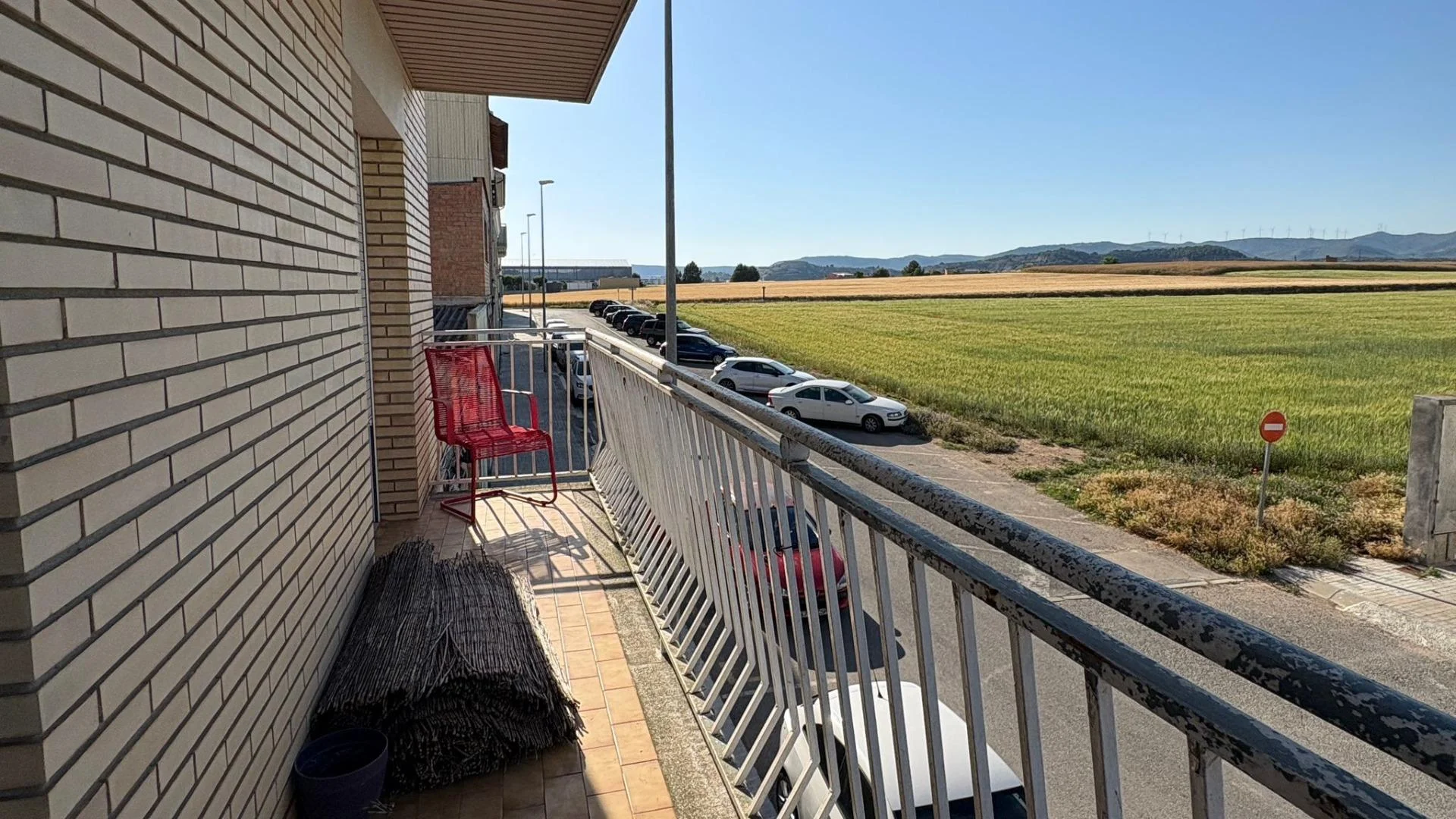 Piso de dos dormitorios con patio privado