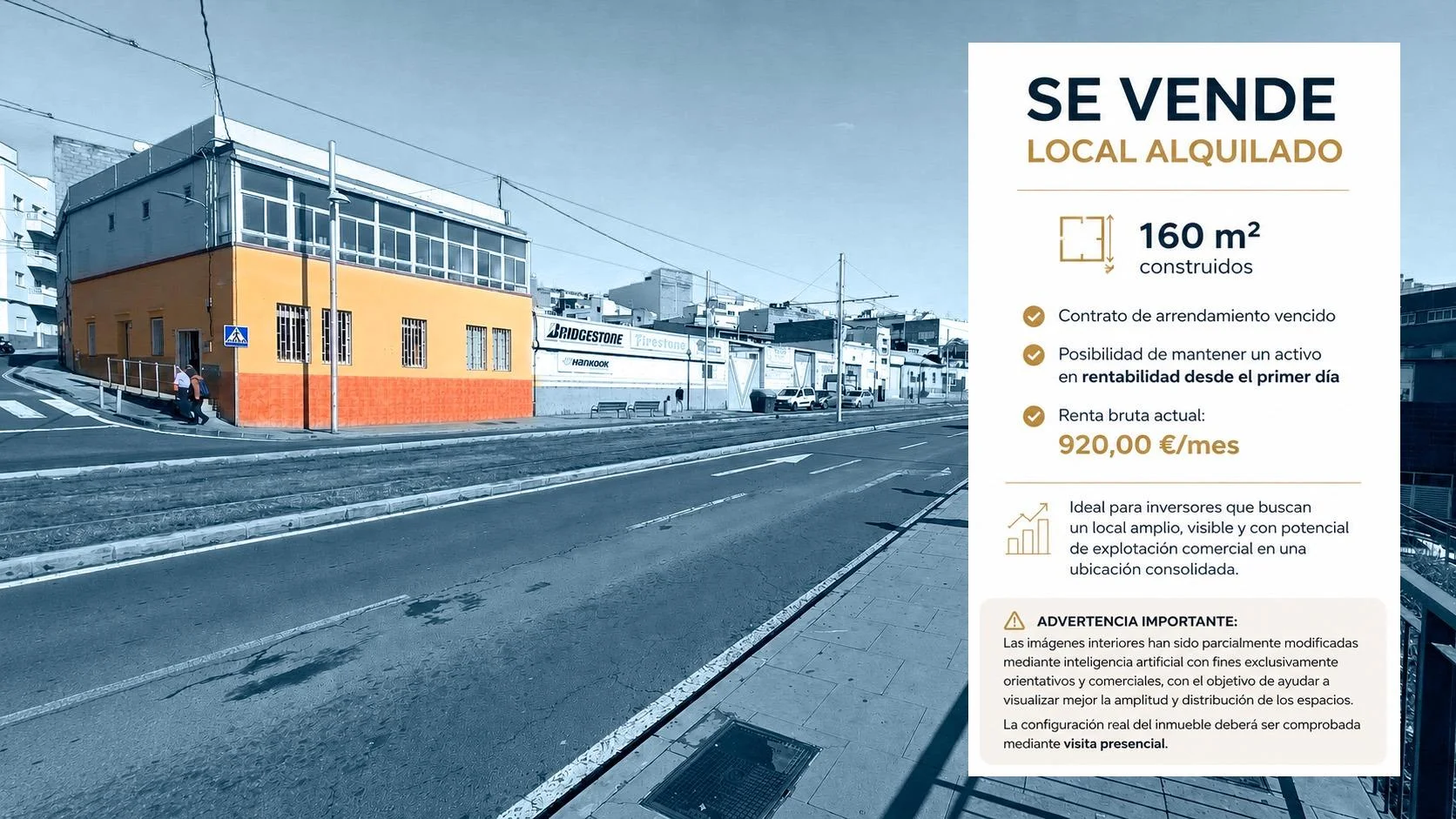 Rented commercial unit in Taco, 194 m²