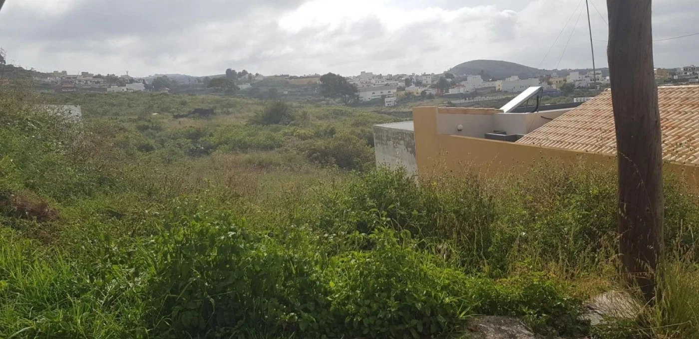 Parcela edificable en Firgas con vistas a la bahía