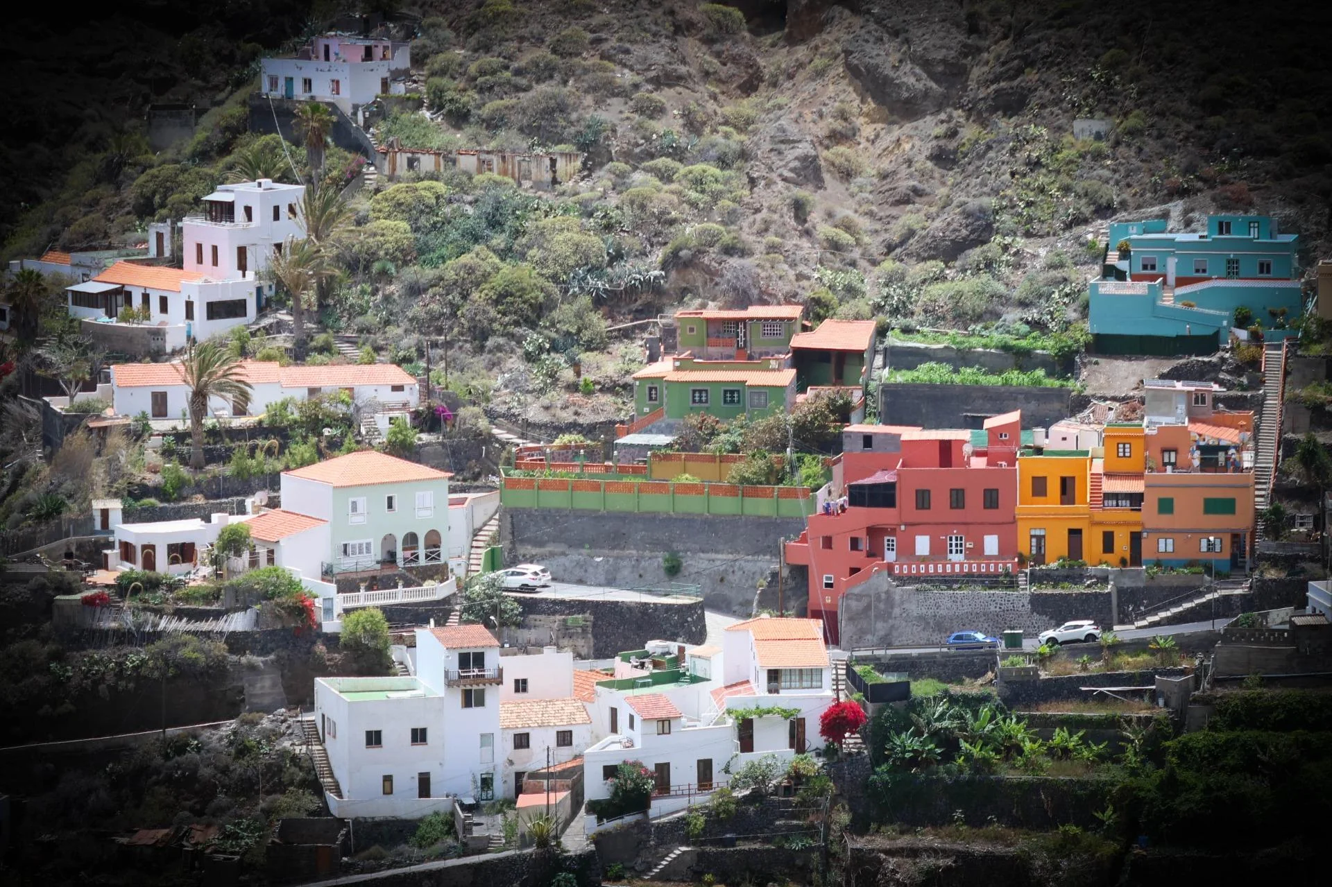 Three-house rural estate in Hermigua