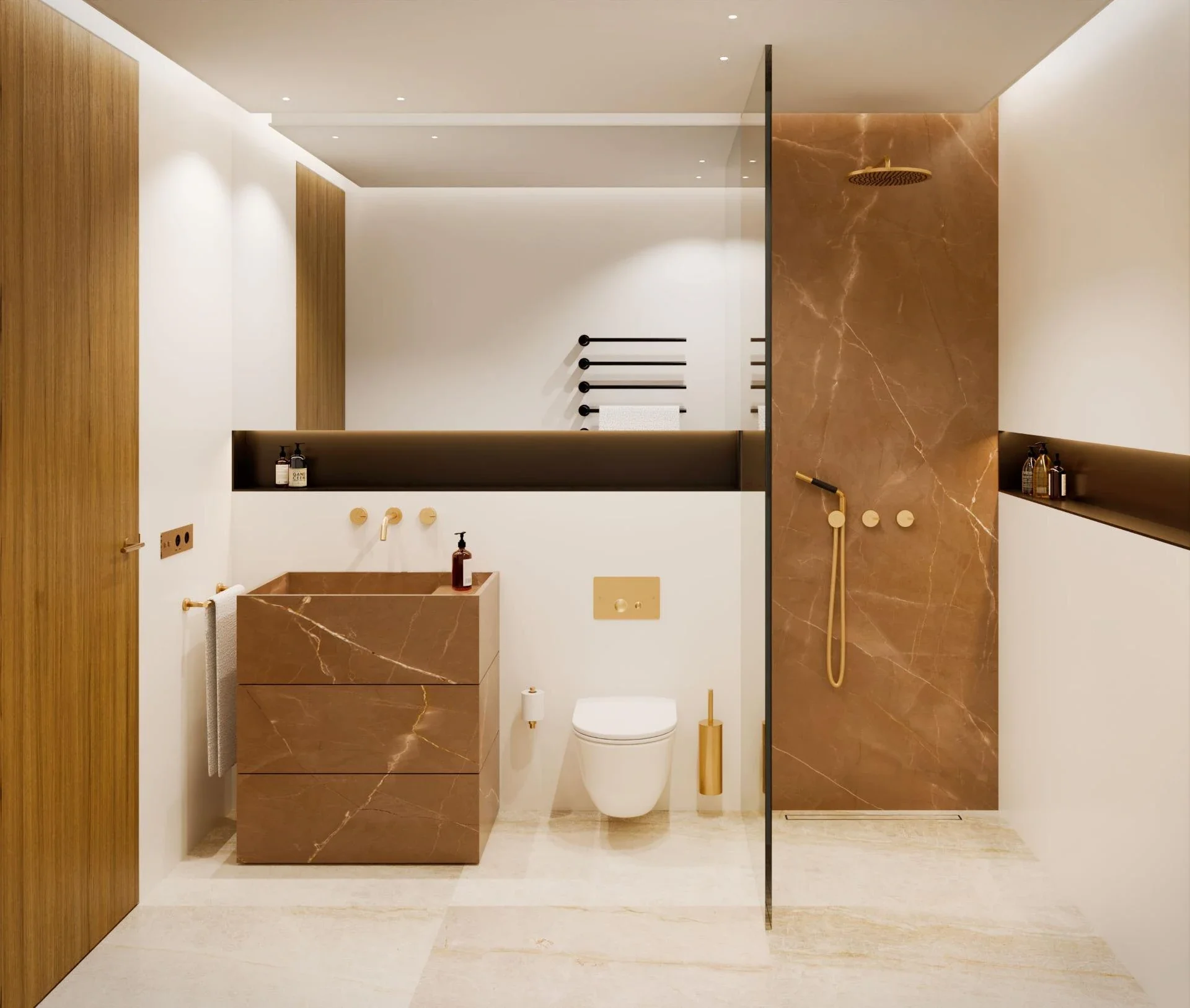 Contemporary villa under construction in Portals