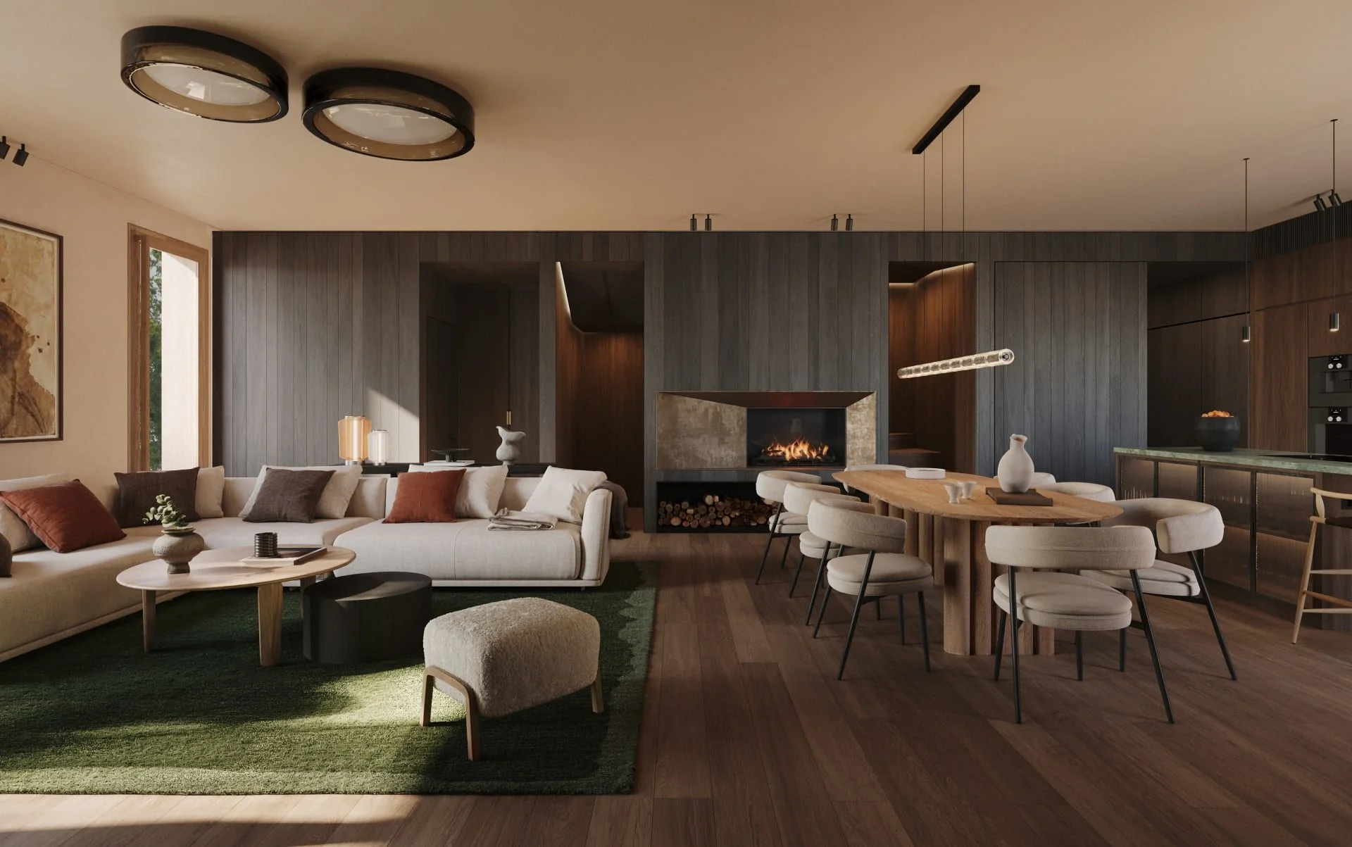 Chalet nuevo en Cortals, cuatro dormitorios