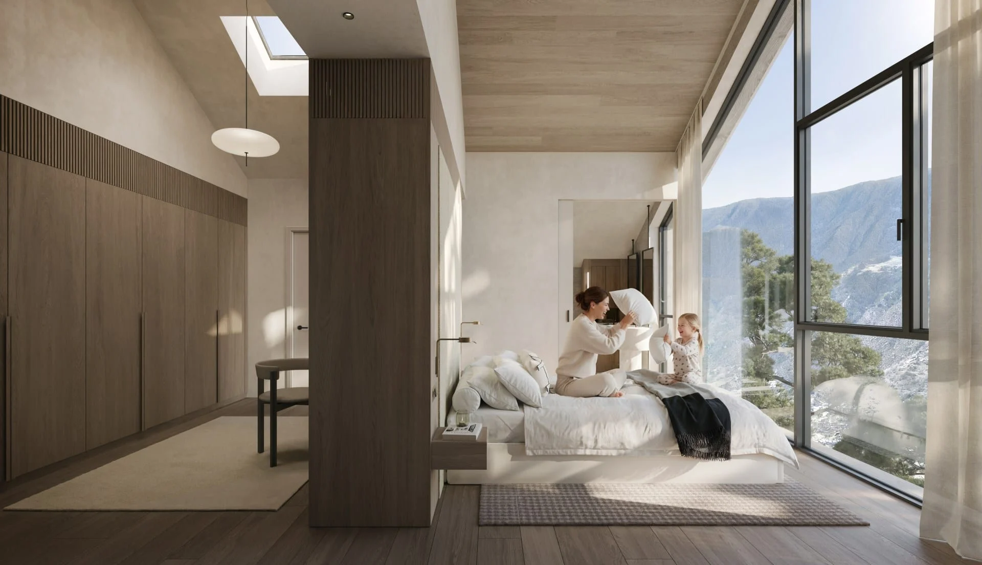 Chalet de obra nueva en Cortals, cinco habitaciones