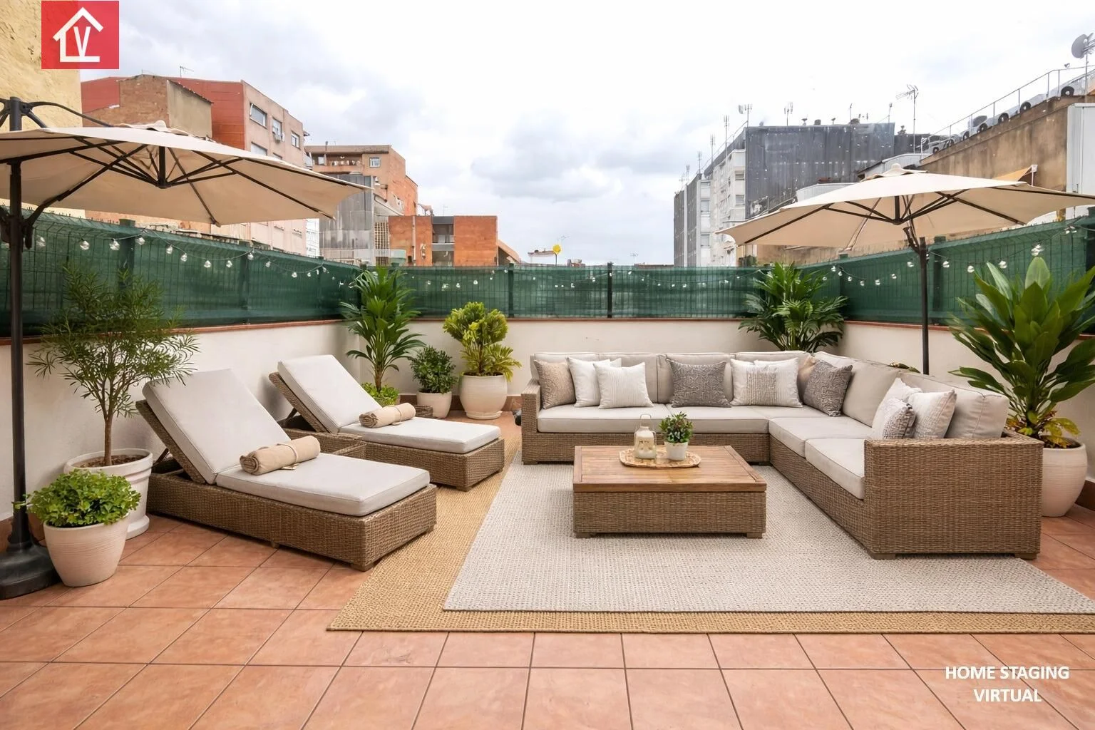 Buen piso en Sabadell con gran terraza