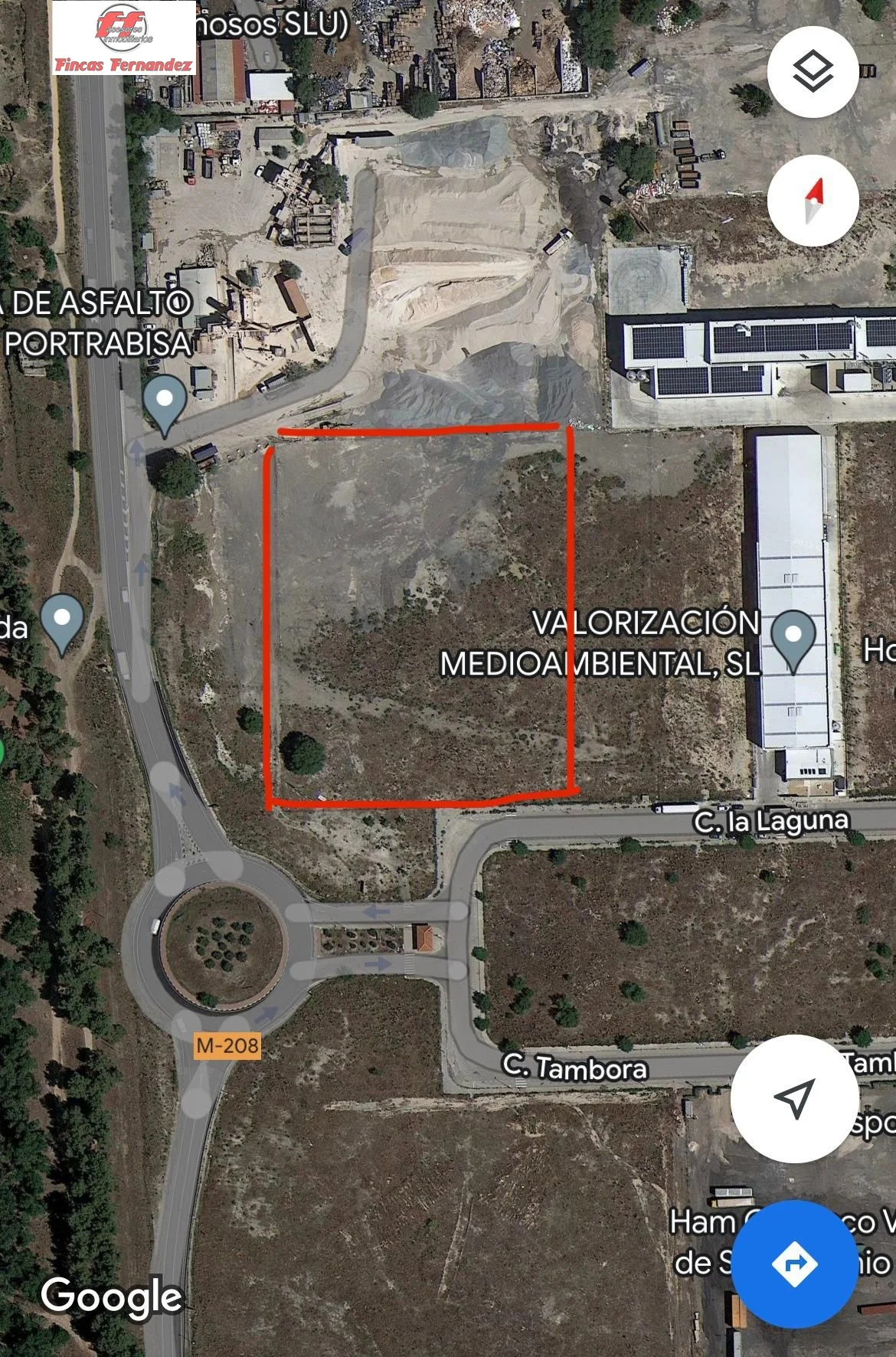 Parcela industrial en Velilla, 5.000 m²