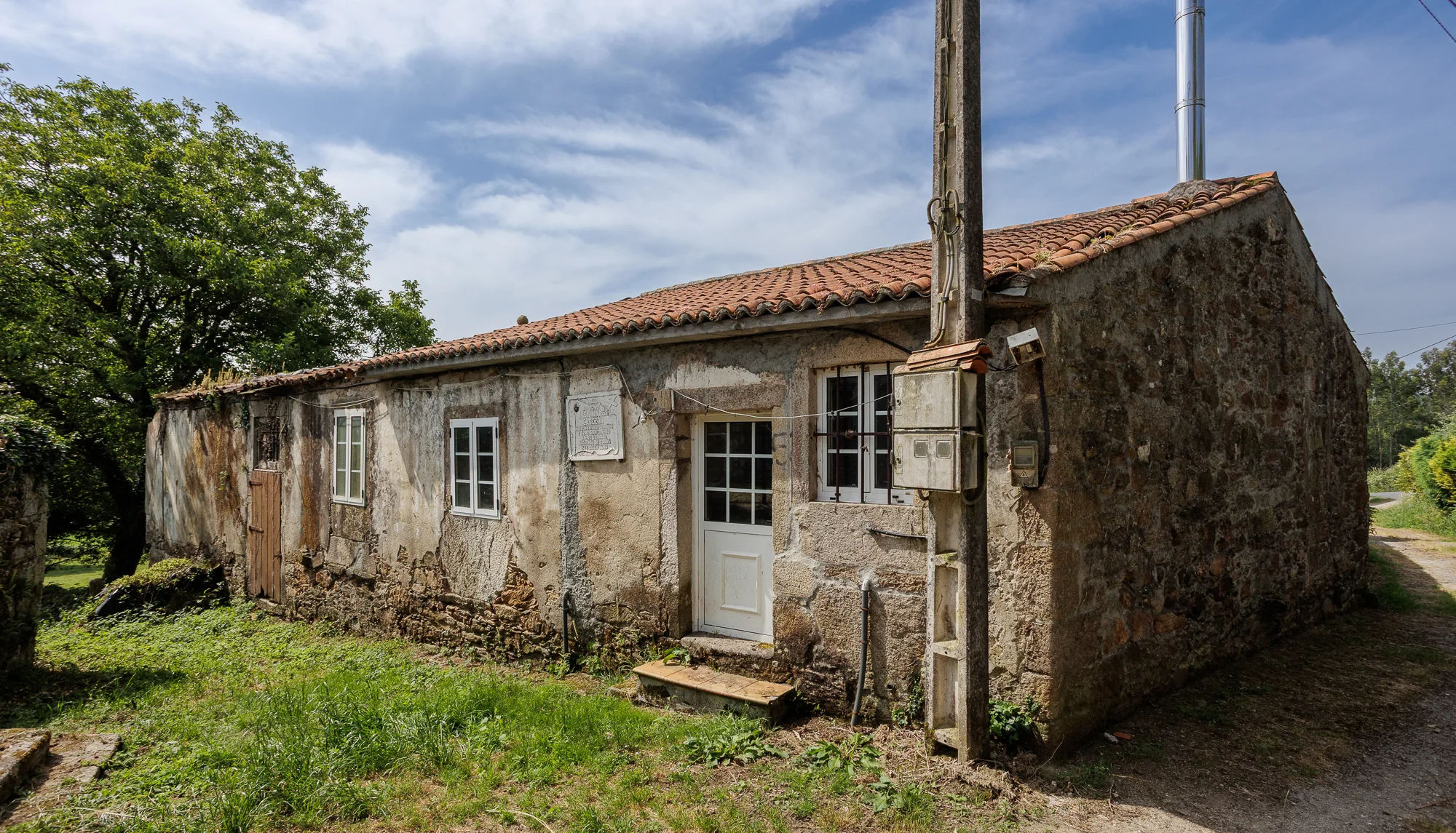 Stone house near Camino Primitivo