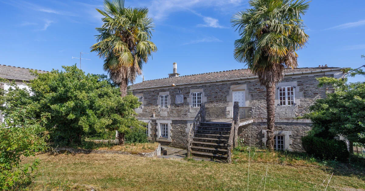 Historic stone estate near Lugo