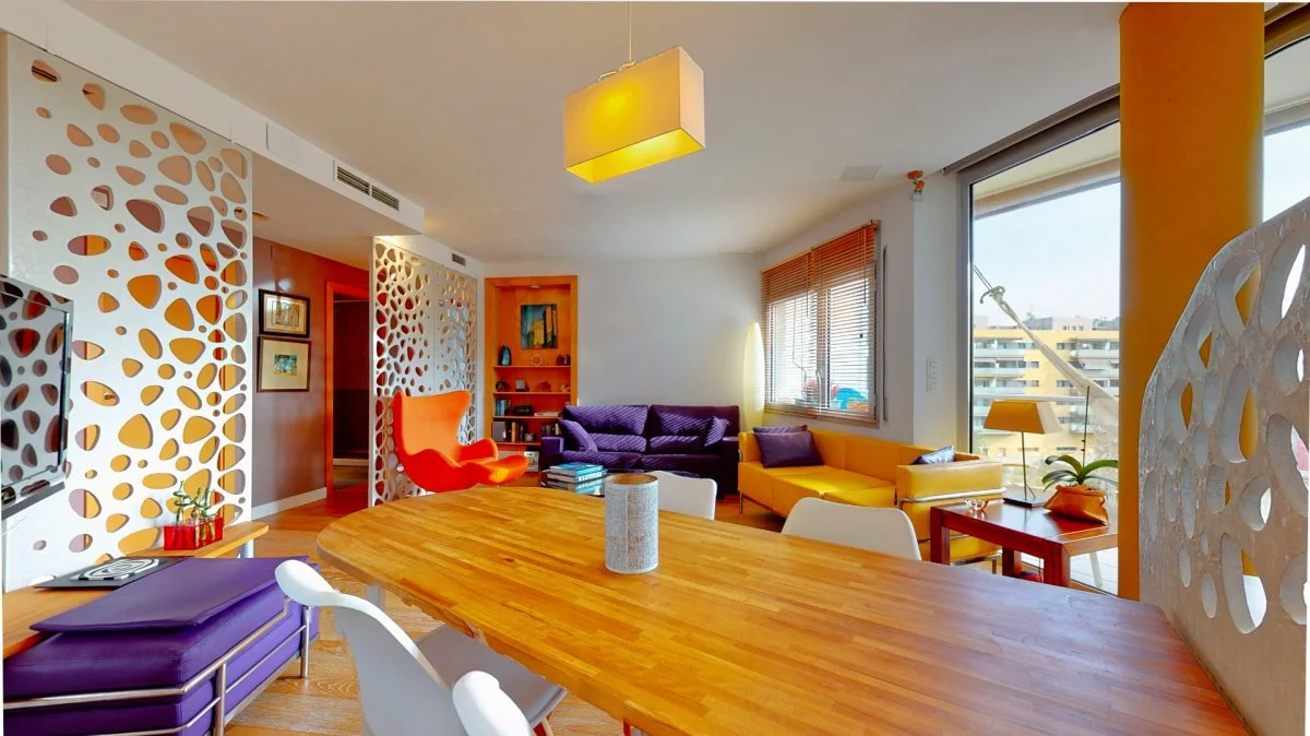 Piso de diseño en Poblenou, 1 dormitorio y terraza