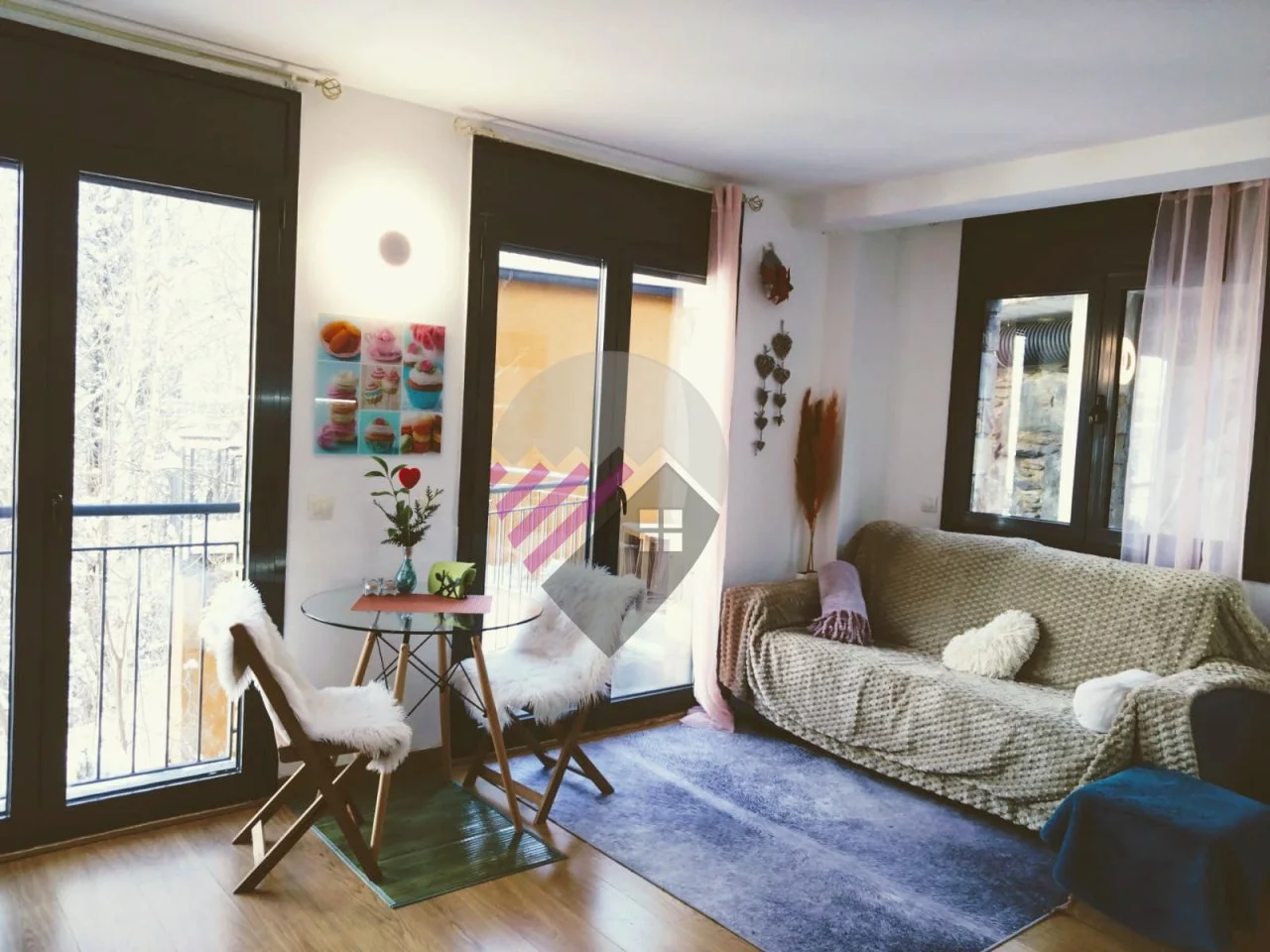Canillo flat with terrace, 1 bedroom