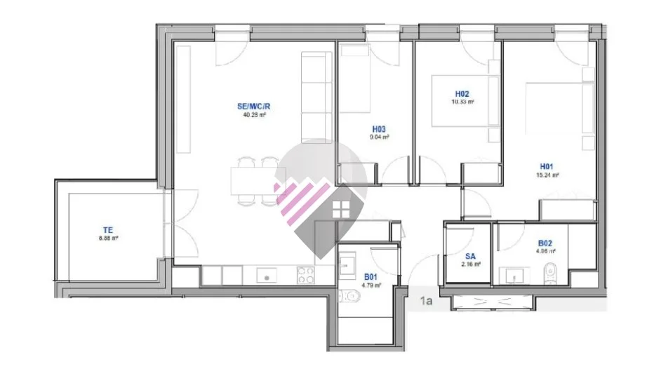 Piso de obra nueva en Encamp, 3 habitaciones
