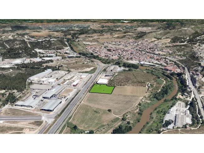 Developable industrial land, 8,365 m²