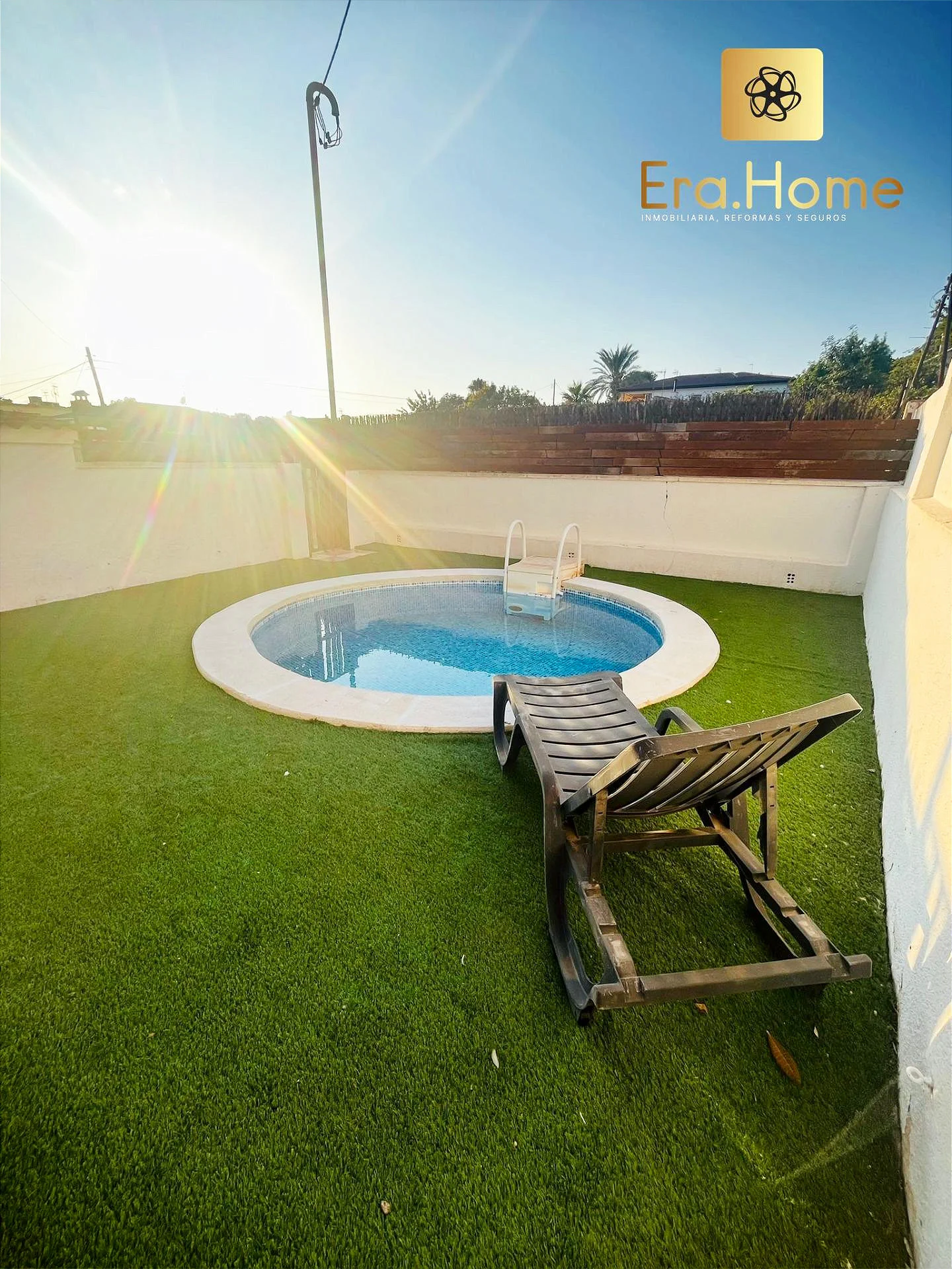 Planta baja con piscina privada