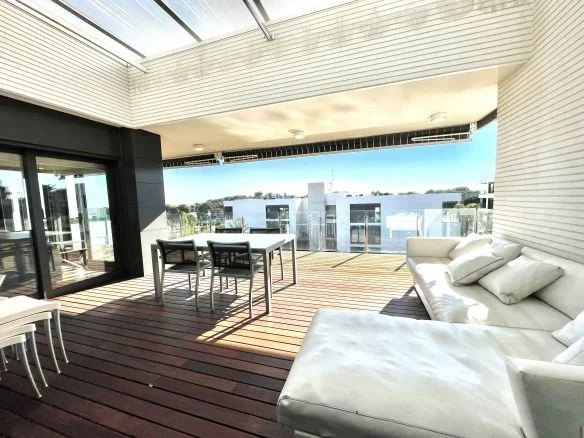 Furnished Tarragona penthouse, 3 bedrooms