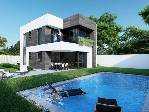 Off-plan golf club chalet, 4 bedrooms