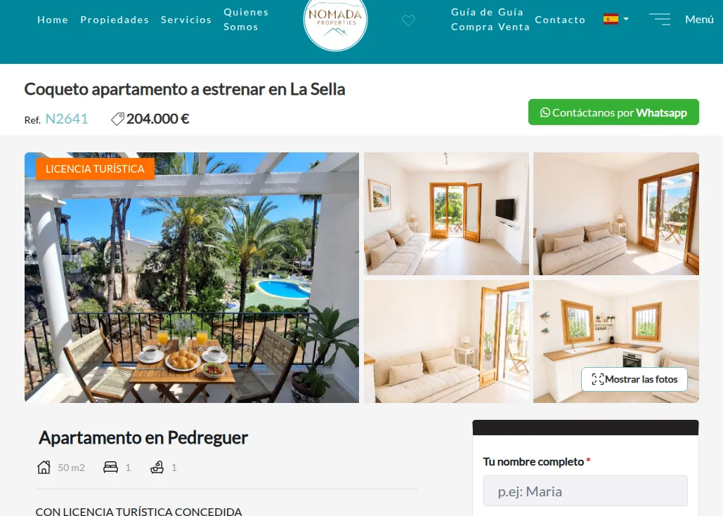 New apartment with tourist licence