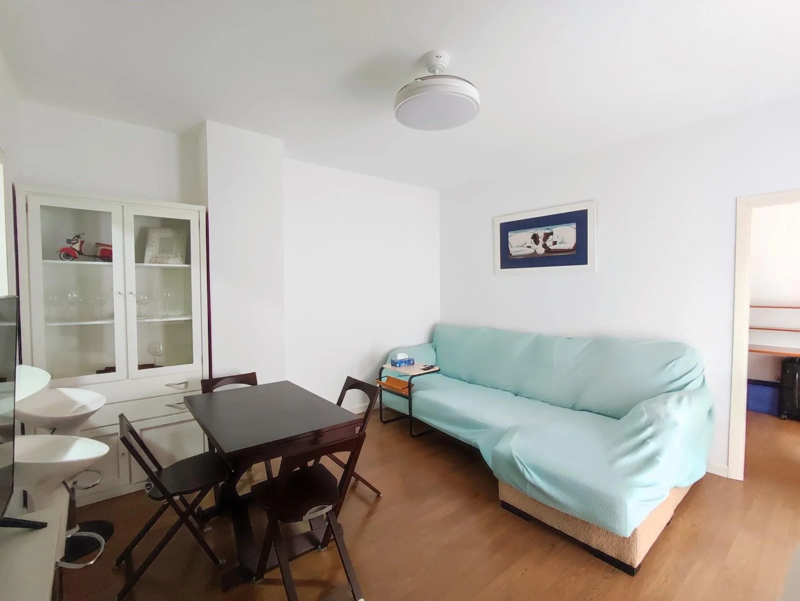 Piso alquilado de dos dormitorios en el centro de Cádiz