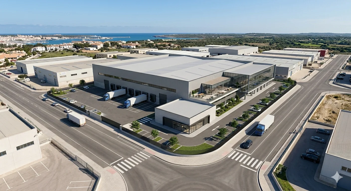 Solar urbanizable en Ciutadella con almacén