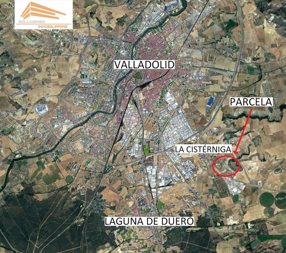 50% developable plot in La Cistérniga