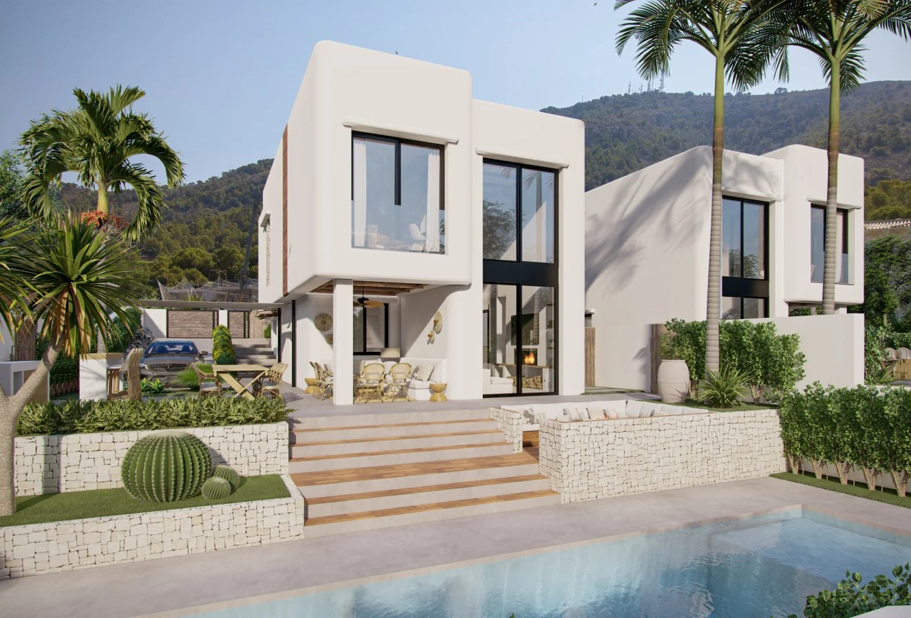 Villa nueva cerca de Sierra Helada, 4 dormitorios