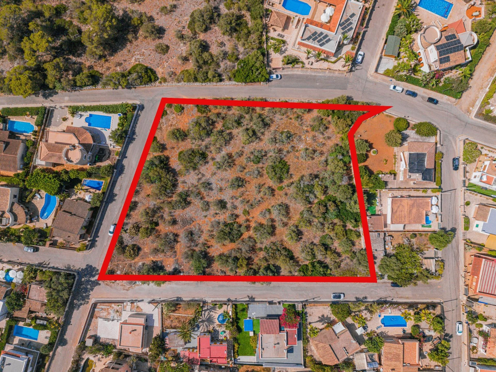 Large plot near Cala Santanyí