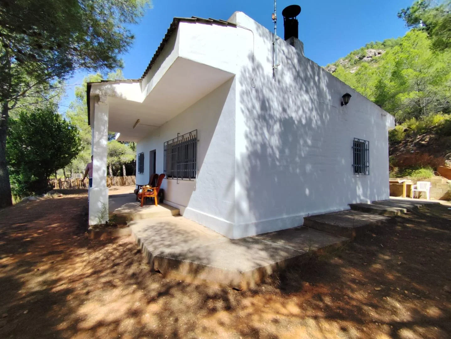 Chalet rústico de montaña con 16.000 m²