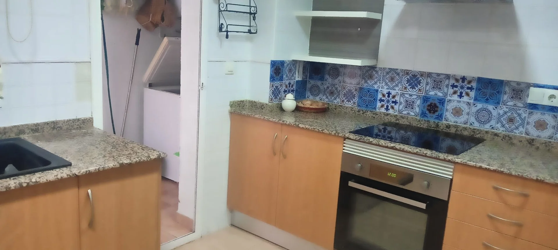 Piso de tres habitaciones con dos terrazas