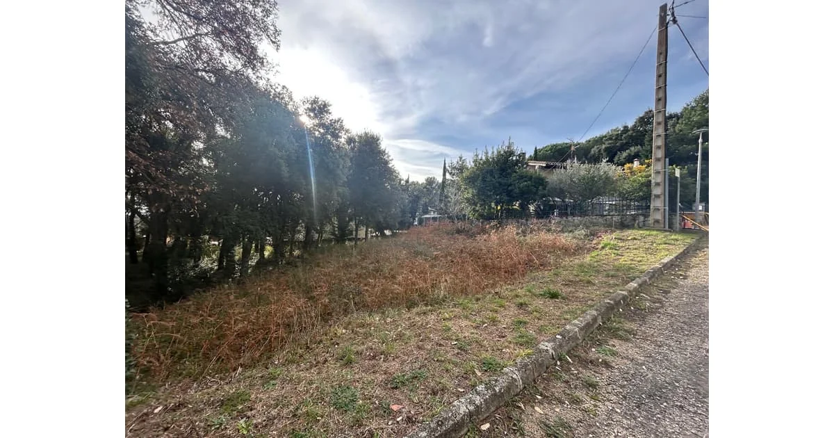 Urban residential plot near mountains