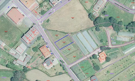 Parcela urbana en Curtis de 501 m²